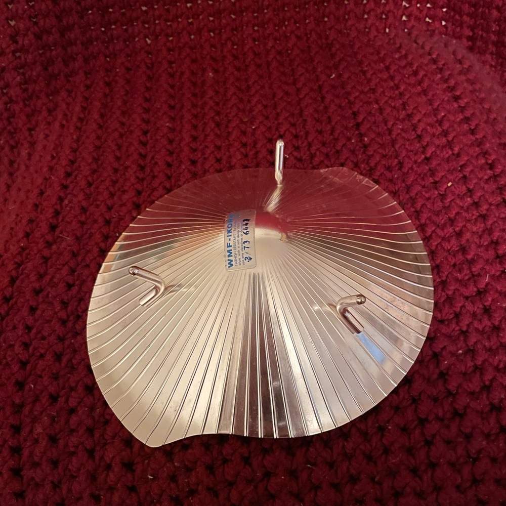 Vintage silver plated footed candy dish - Picture 3 of 5